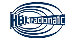 HBC radiomatic logo with concentric ovals.