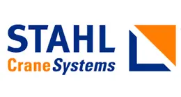 STAHLCraneSystems logo with geometric design.
